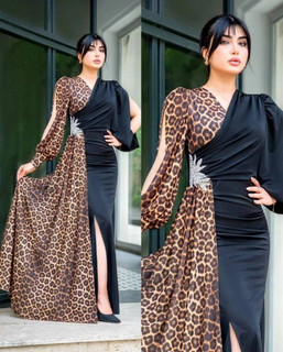 ماکسی مجلسی زنانه کرپکش و غواصی پریاس